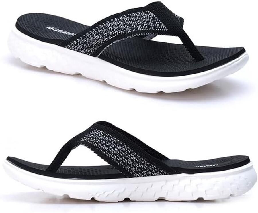 Flip-flops dames sportieve sandalen lichtgewicht met steun voor de voetboog perfect voor de zomer ShopVlot