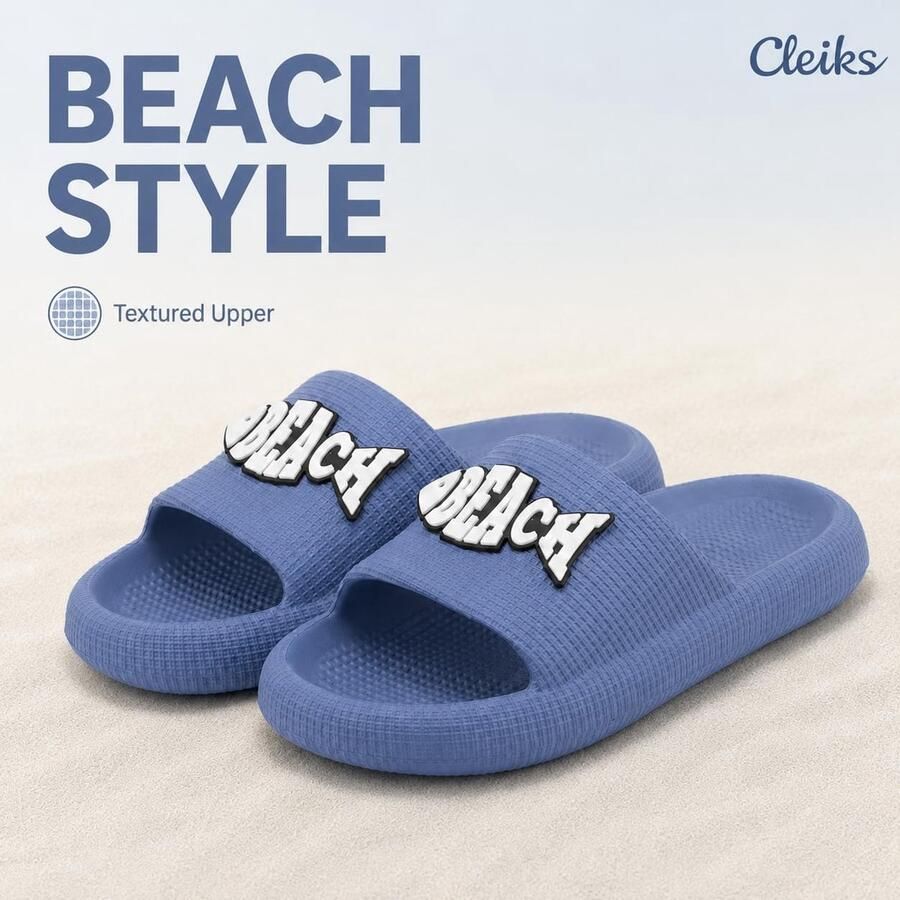 Flip flops voor heren waterdicht ideaal voor badkamer en zwembad ShopVlot