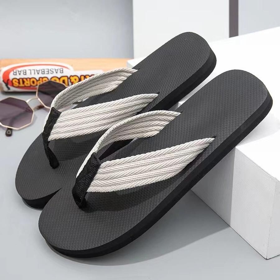Flipflops met verborgen design en een grappig creatief ontwerp met een antislip dempende schuimzool casual zomerschoenen voor en geschikt voor strand en zwembad Wit 38 39