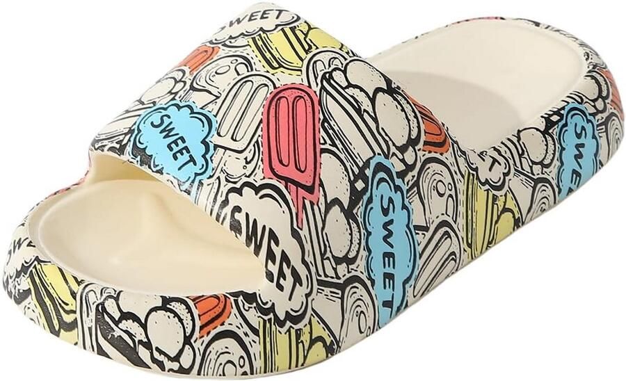 Flipflops voor vrouwen patroon comfortabel lichtgewicht voor thuis zwembad en strand