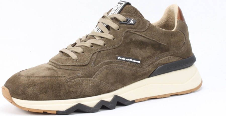 Floris van Floris van Bommel van Floris van Bommel Sneakers Heren Lage sneakers Herenschoenen Suède SFM-10136 Bruin - Foto 19