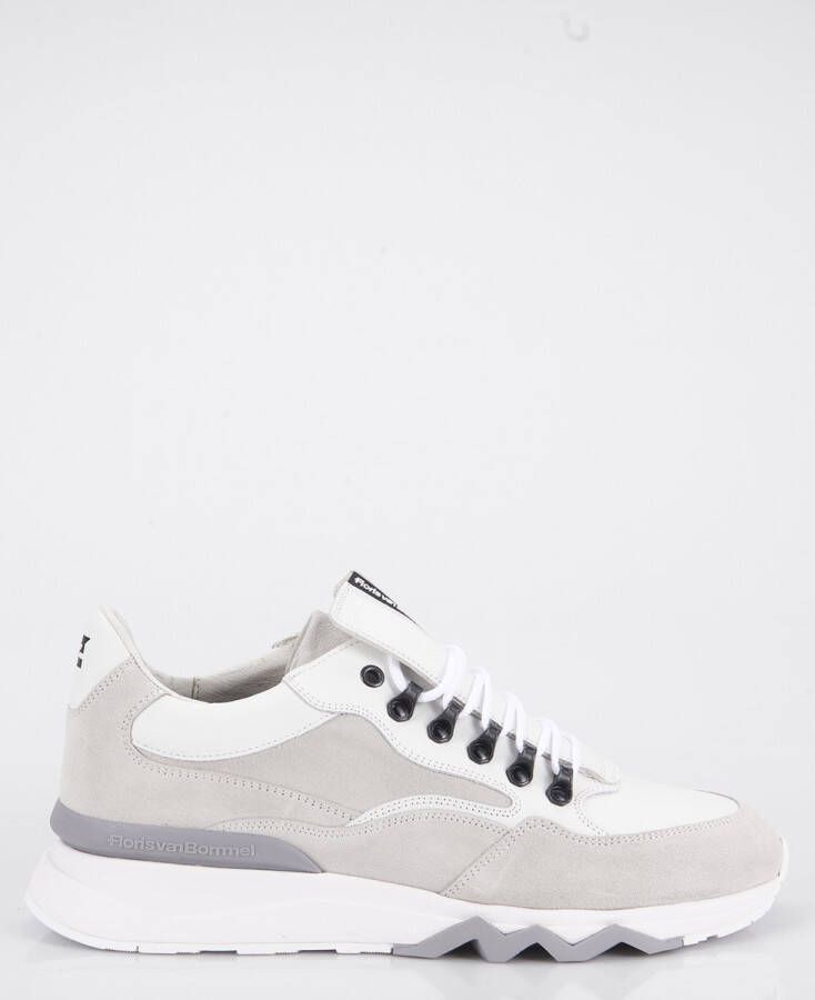 Floris van Floris van Bommel van Floris van Bommel Sneakers Heren Lage sneakers Herenschoenen Leer SFM-10135 Wit - Foto 3