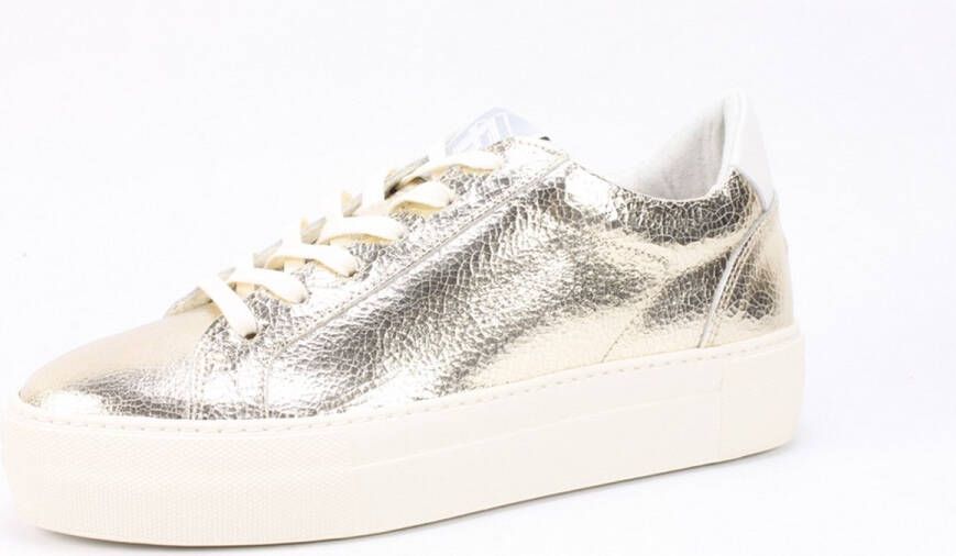 Floris van Floris van Bommel van Floris van Bommel Sneakers Dames Lage sneakers Damesschoenen Leer SFW-10059 Goud - Foto 5