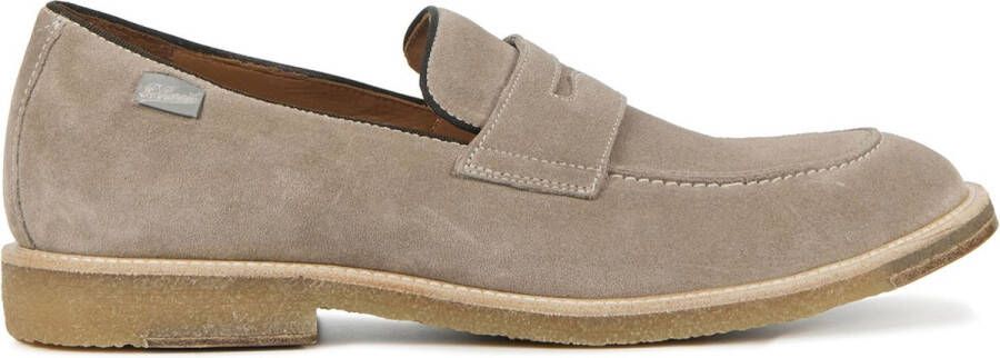 Floris van Floris van Bommel van Floris van Bommel Instappers Heren Instapschoenen Herenschoenen Suède SFM-40016 Taupe