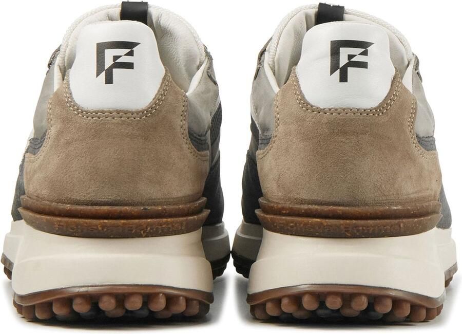 Floris van Floris van Bommel van Floris van Bommel Sneakers Heren Lage sneakers Herenschoenen Leer SFM-10159 Grijs - Foto 5