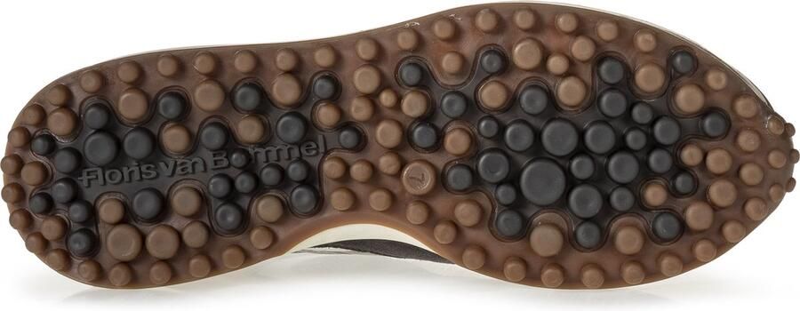 Floris van Floris van Bommel van Floris van Bommel Sneakers Heren Lage sneakers Herenschoenen Leer SFM-10159 Grijs - Foto 17