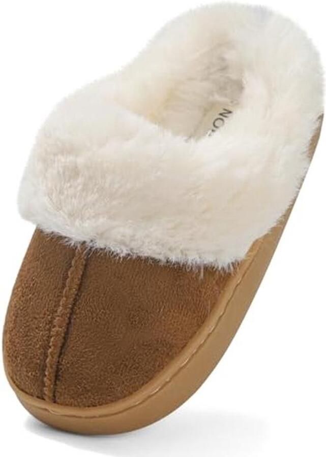 Fluffy Kinderslippers voor en Comfortabele Antislip Warme Slippers voor Binnen