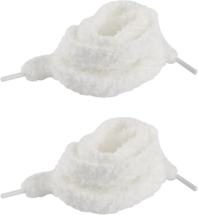 Fluffy Laces voor Schoenen Dikke Pluche Veters voor en Kinderen
