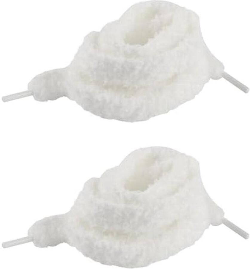 Fluffy Laces voor Schoenen Dikke Pluche Veters voor en Kinderen