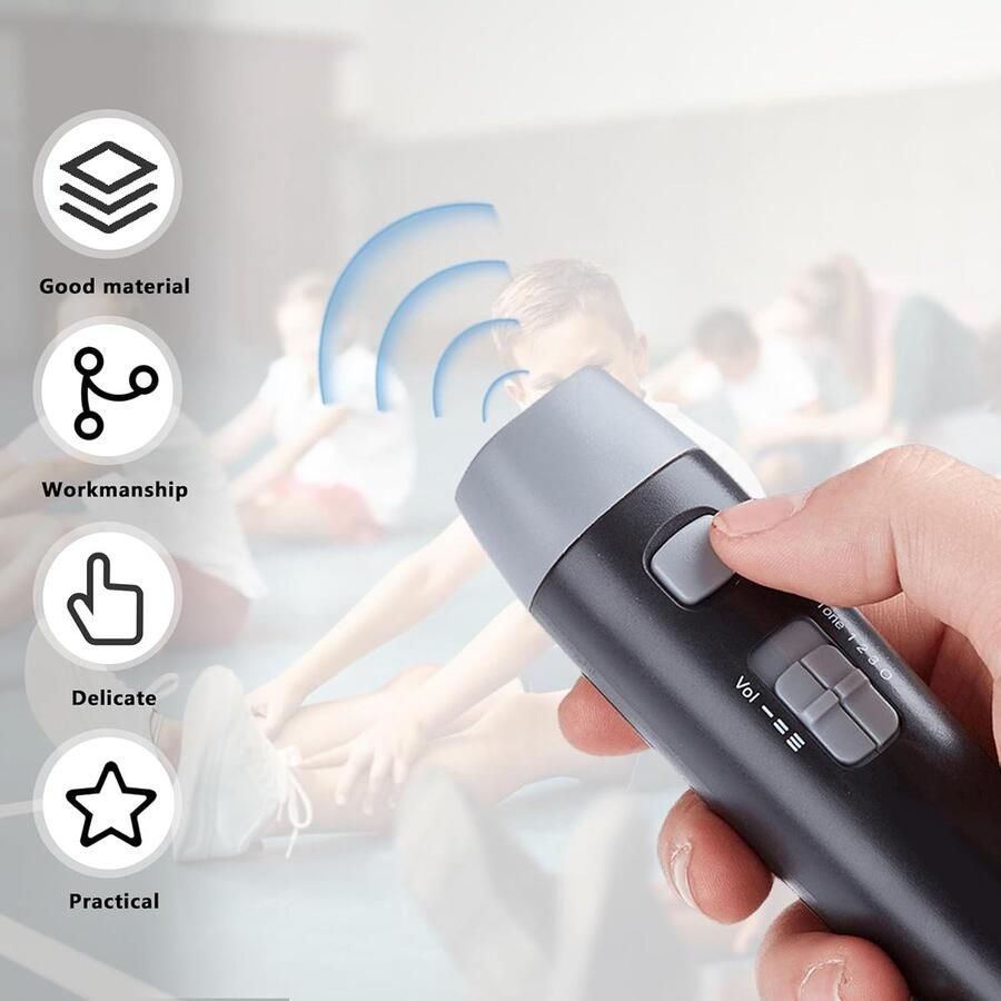 Fluit professionele scheidsrechtersfluit met 3 volumes en 3 tonen draagbare noodfluit instelbare fluit noodfluit trainingsfluit voor trainers P.E. leraar