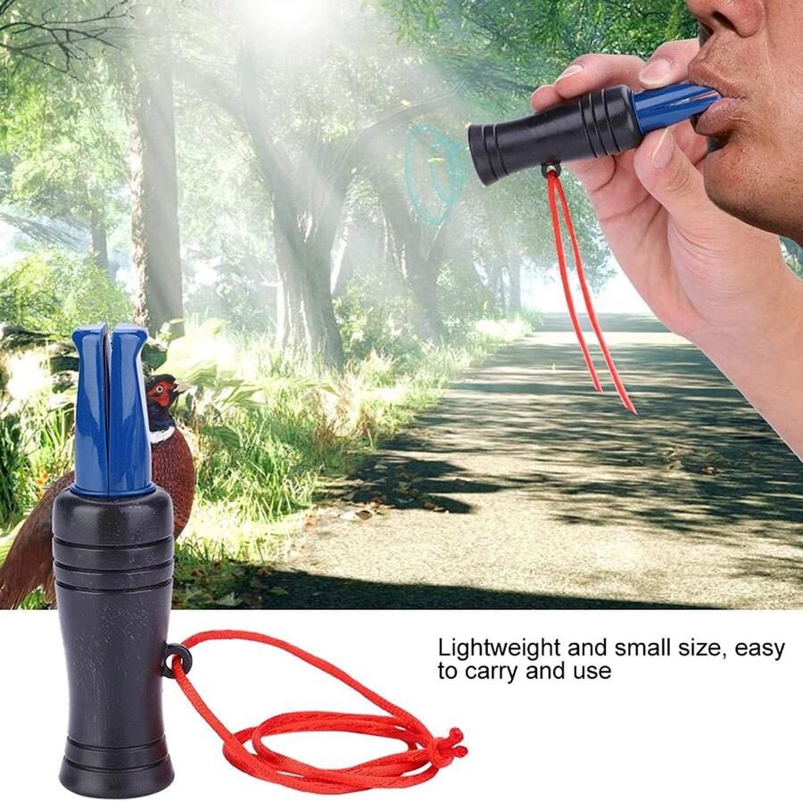 Fluitje Outdoor Jacht Bellers Wilde Dieren Gesimuleerd Geluid Lichtgewicht Eend Fluitje Call voor Jager Wandelen Kamp Vissen Jagen