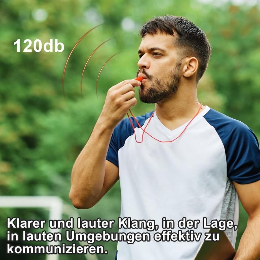 Fluitjes met nekband plastic fluitje scheidsrechterfluitje fluitje voor trainers scheidsrechters leraren noodgevallen