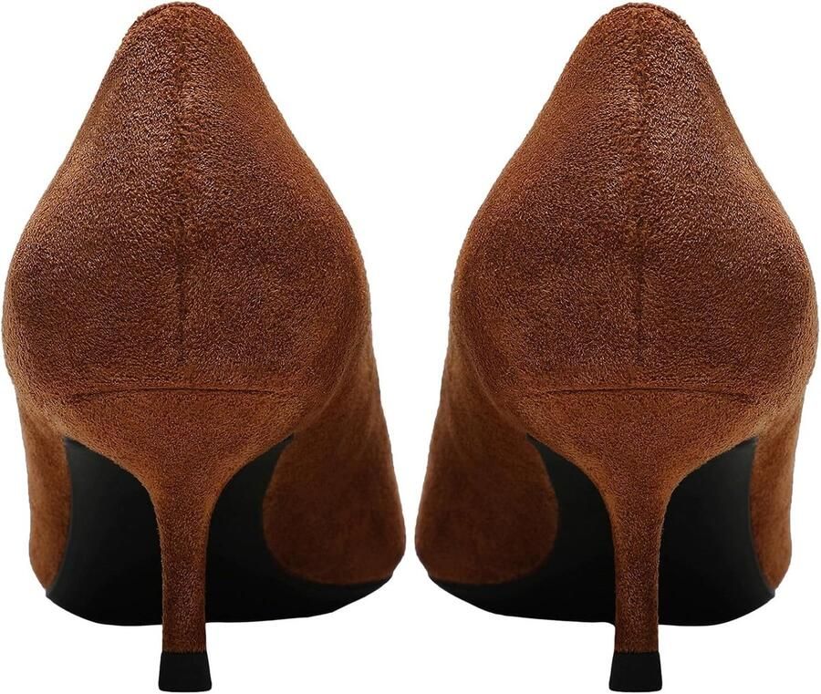 Fluweel Hoge Hakken Elegante Puntige Teen Pumps Jurk Schoenen