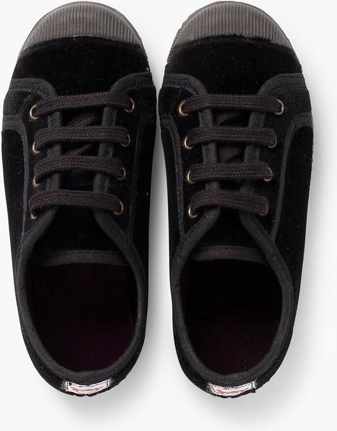 Fluwelen Sneakers met Veters voor en Unisex Kinderschoenen