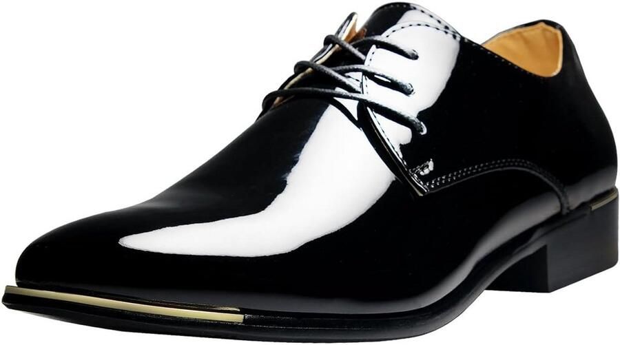 Formele Heren Enkellaarzen met Veters Stijlvolle Stadschoenen