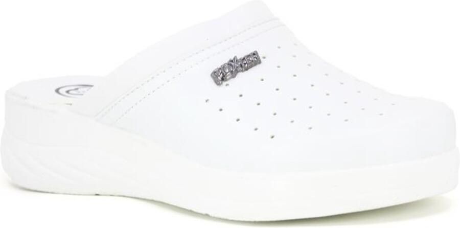 Foxter Medische Klompen Unisex Comfort zorgklompen Wit