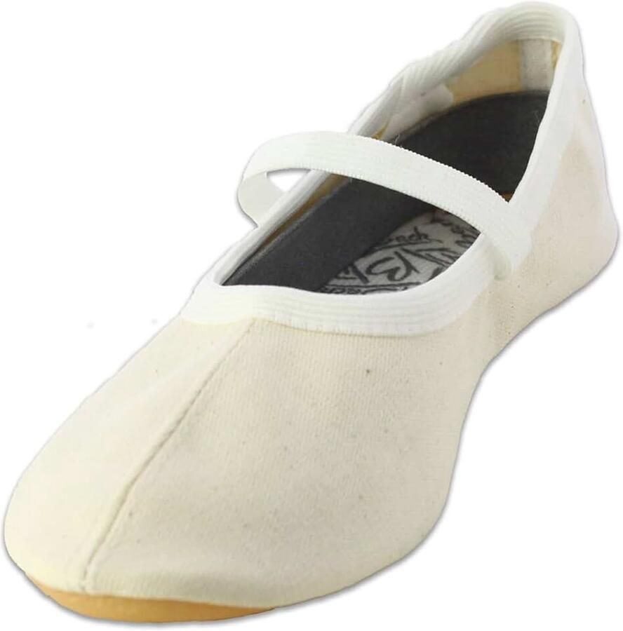 Freeliner gymschoenen voor meisjes ecru