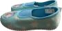 Disney Frozen pantoffels sloffen blauw rubberen zool - Thumbnail 2