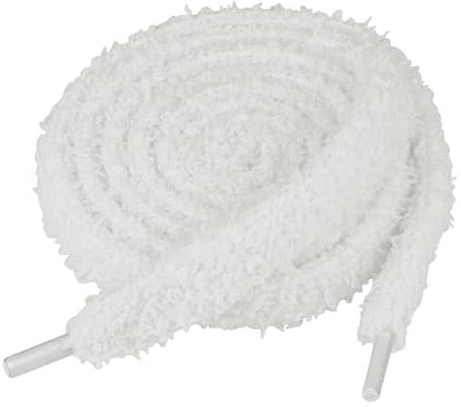 Fuzzy Pluizige Schoenveters voor Sneakers Dikke Brede Lacing