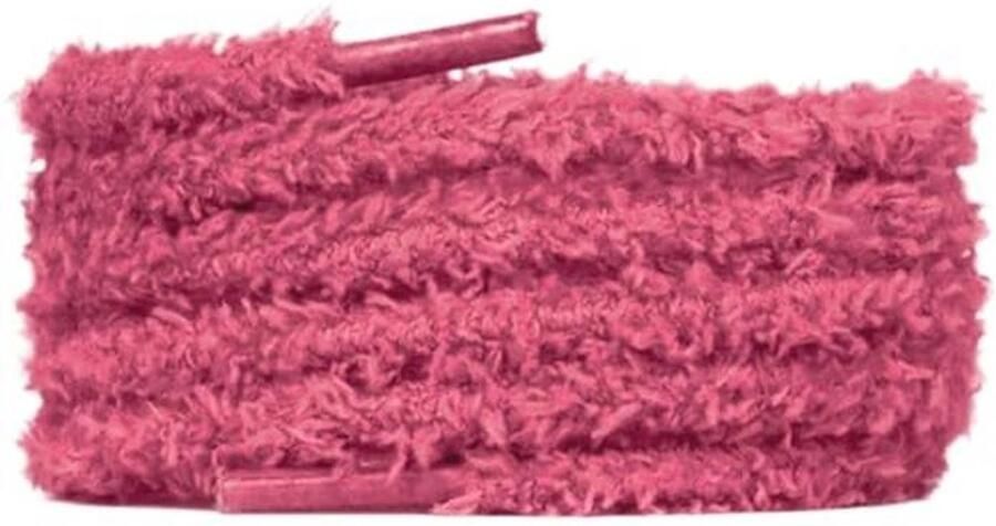 Fuzzy Schoenveters voor Sneakers 7 mm Pluche Veters in 7 Kleuren en 3 Maten