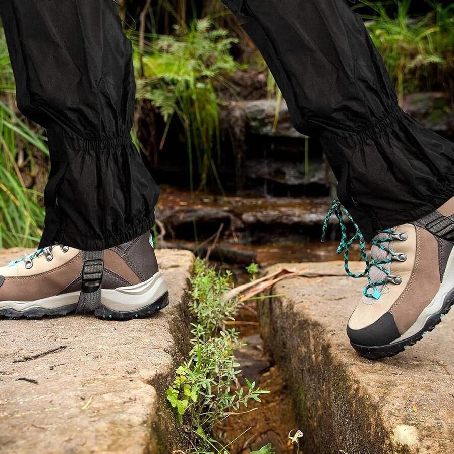 Gaiter Snow Boots Leggings voor Outdoor Pants Hiking Climbing Trekking Skiing (1 Pair Black)