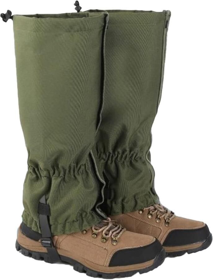 Gaiters Sneeuwkappen Outdoor avonturen Verstelbare sluiting lengte Zwart