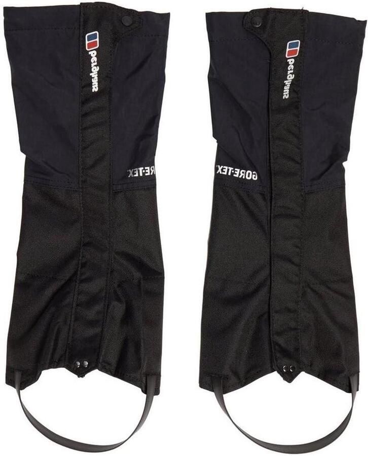 Gaiters Volwassenen Beenstukken Outdoor Wandelen Trail Meest Populaire Model 31x27x Zwart