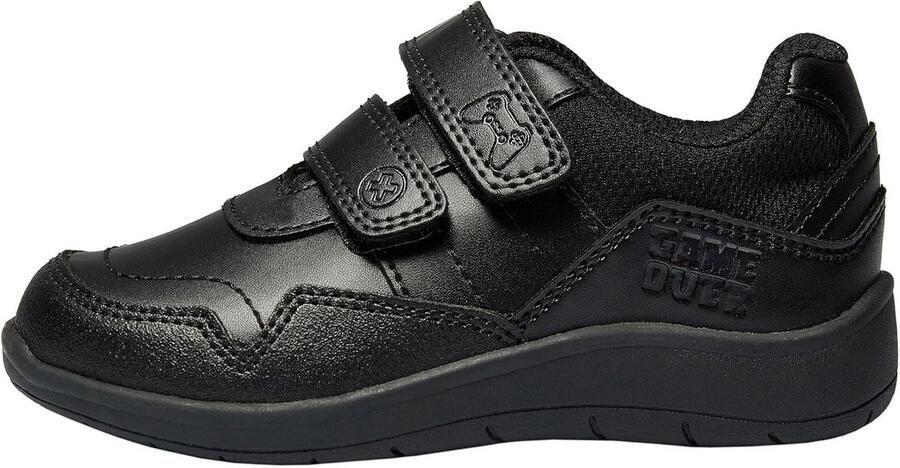 Stoere Gaming Sneakers voor Jongens Kinderen Zwarte Klittenband Sportschoenen