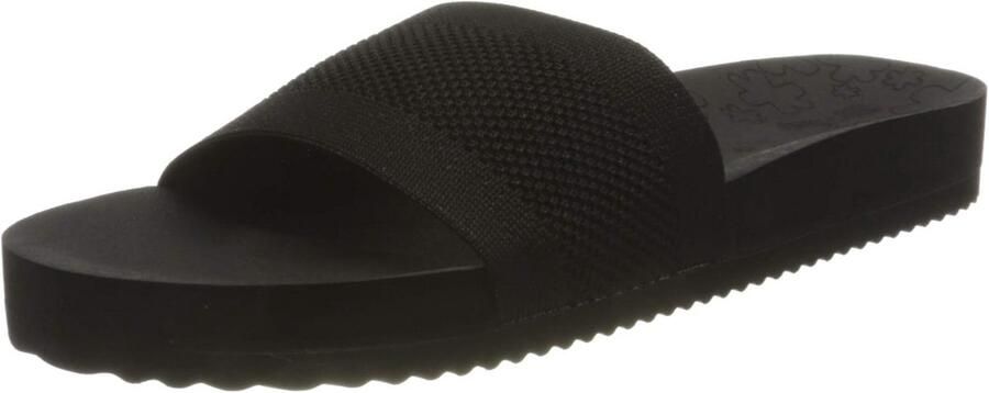 Comfortabele Dames Sandalen met Gebreid Bovenwerk