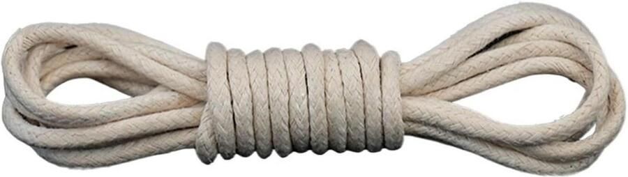 Gecoate Veters Ronde Schoenlinten Schoenen Onderhouden Waterdichte Coating Beige