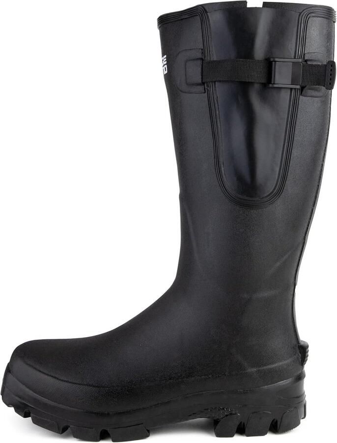 Geïsoleerde Dames Wellington Laarzen met Verstelbare Pasvorm Waterdicht Natuurlijk Rubber