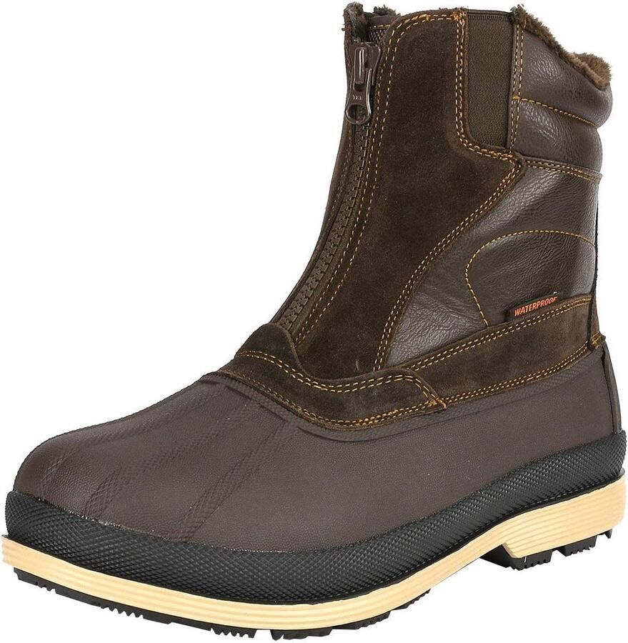 Geïsoleerde Waterdichte Wandelschoenen voor Heren voor winter en sneeuw