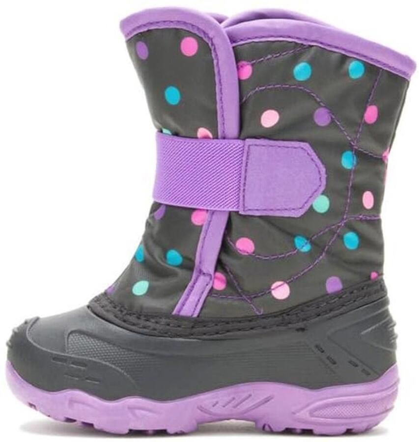 Geïsoleerde winterlaarzen voor peuters paars