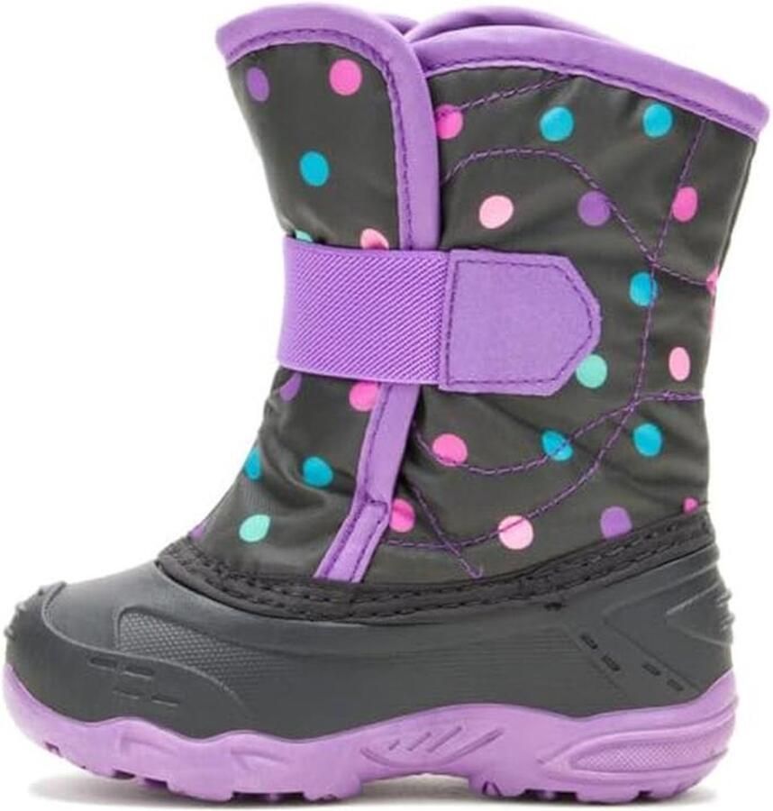 Geïsoleerde winterlaarzen voor peuters paars