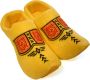 Gele pluche klompen clogs sloffen pantoffels voor kinderen Klompsloffen voor - Thumbnail 1