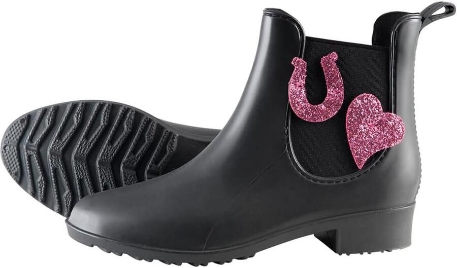 Gelukkige Kinderlaarzen met Glittereffect Robuuste en Waterdichte Enkellaarsjes