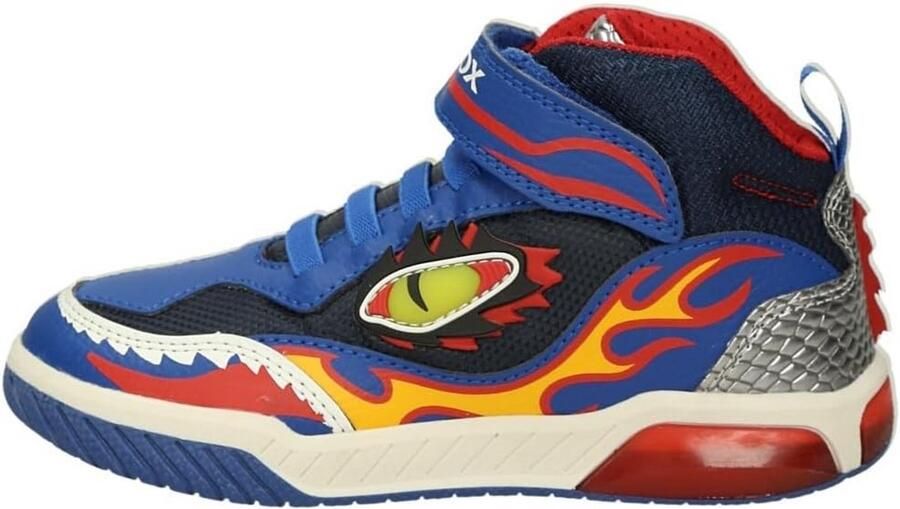 Comfortabele en Ademende Sneakers voor Jongens in Zwart en Lichtblauw