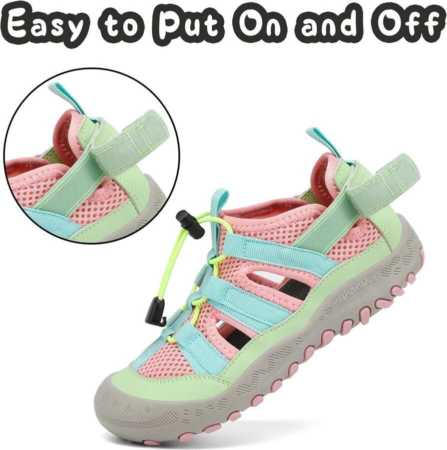 Gesloten Kindersandalen voor Meisjes Ademend en Comfortabel