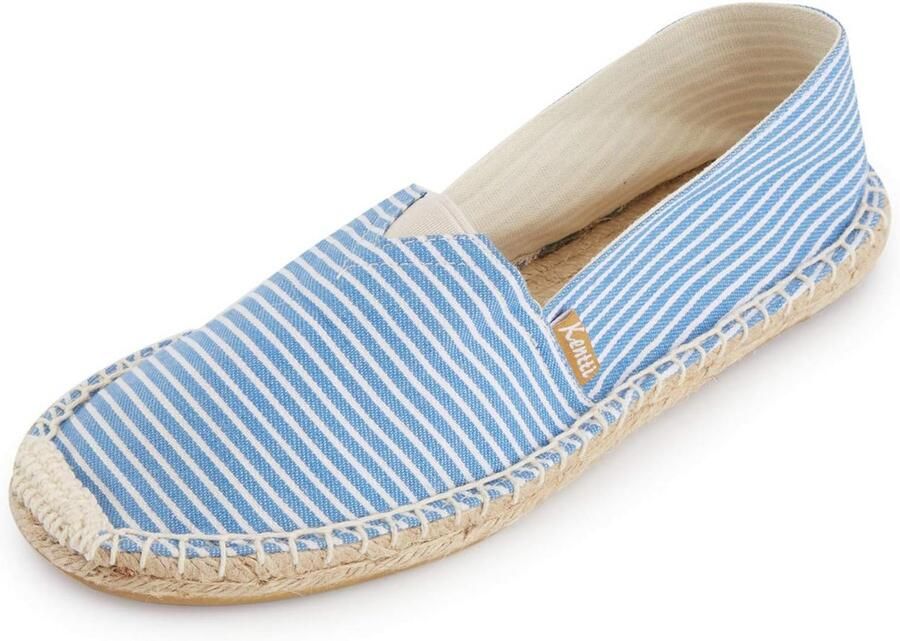 Gestreepte Slip-On Heren Espadrilles Platte Zomerschoenen