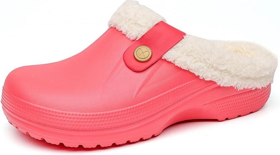 Gevoerde Clogs Winter Pantoffels Antislip Tuinschoenen Outdoor