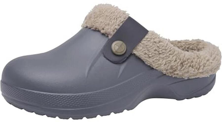 Gevoerde Clogs voor en Waterdichte Winterpantoffels Warm en Antislip