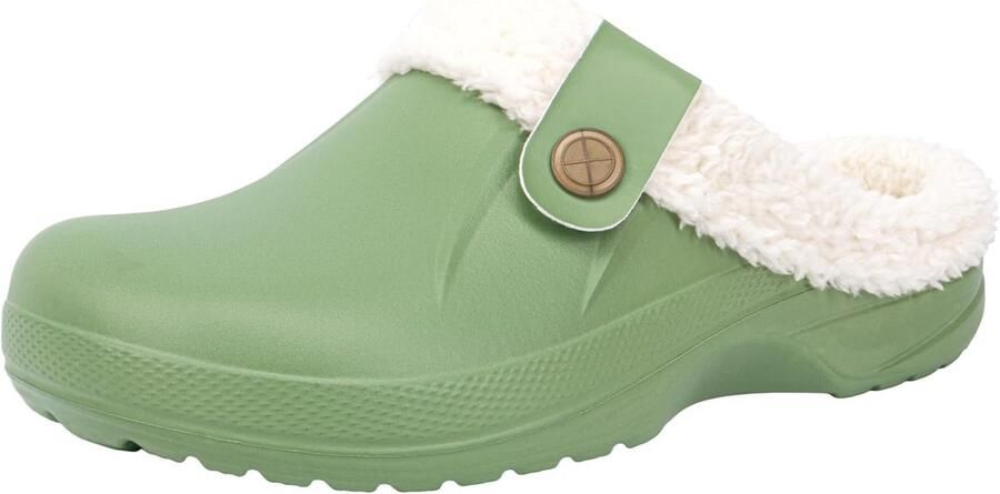 Gevoerde clogs voor en winterpantoffels waterdicht warm pluche antislip outdoor