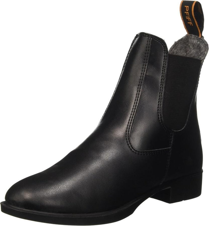 Gevoerde Jodphur Rijlaarzen Zwart Waterdicht en Warm