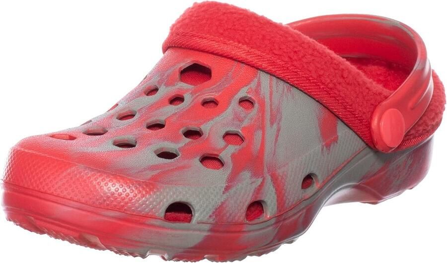 Gevoerde Kinder Klompen Tuinschoenen Met Kleurovergang