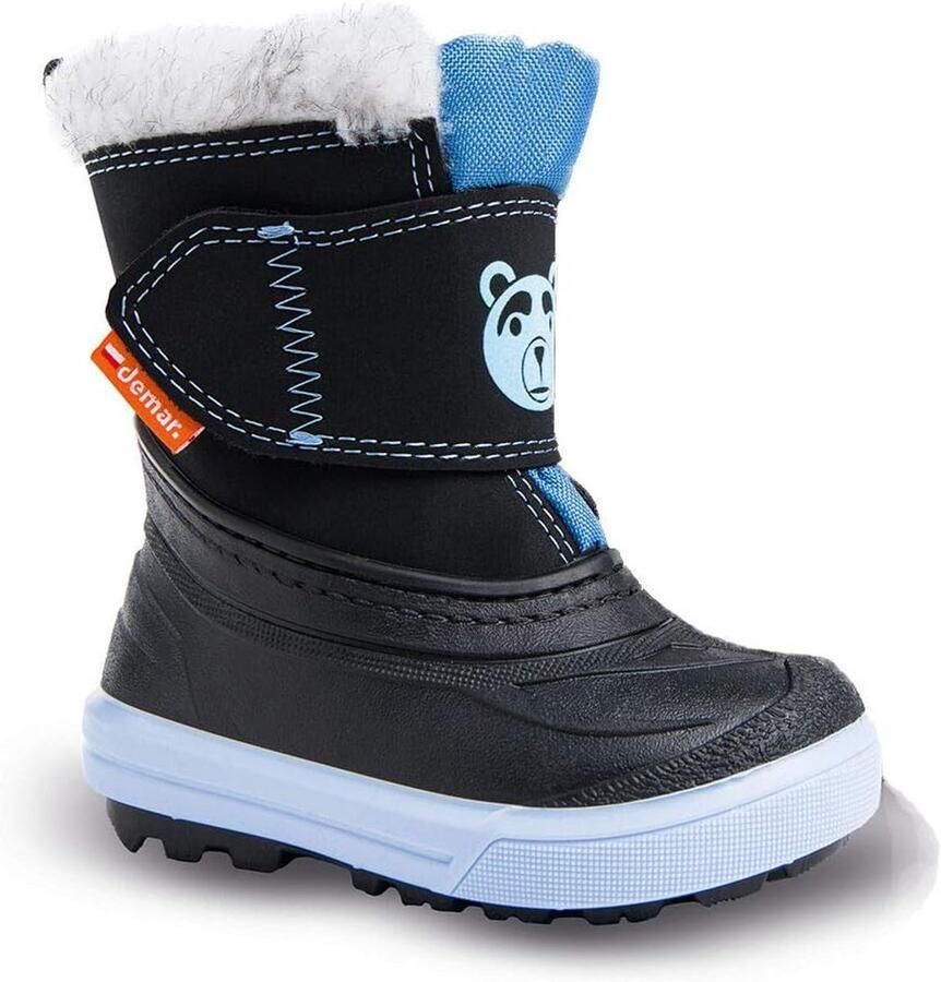 Gevoerde Kinder Snowboots Warme Winterlaarzen voor en Waterafstotend en Antislip