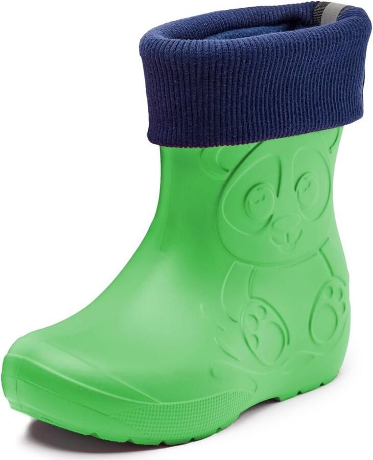 Gevoerde Kinder Wellies met Panda Print Warm en Waterdicht EVA Laarzen