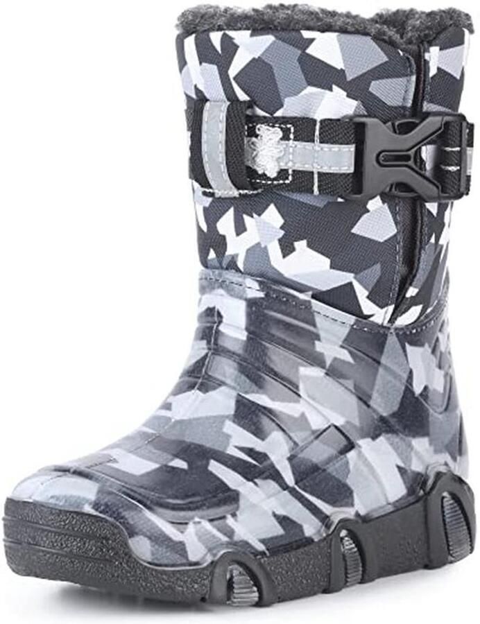 Gevoerde Kinderen Winter Sneeuw Laarzen met Reflecterende Ele ten