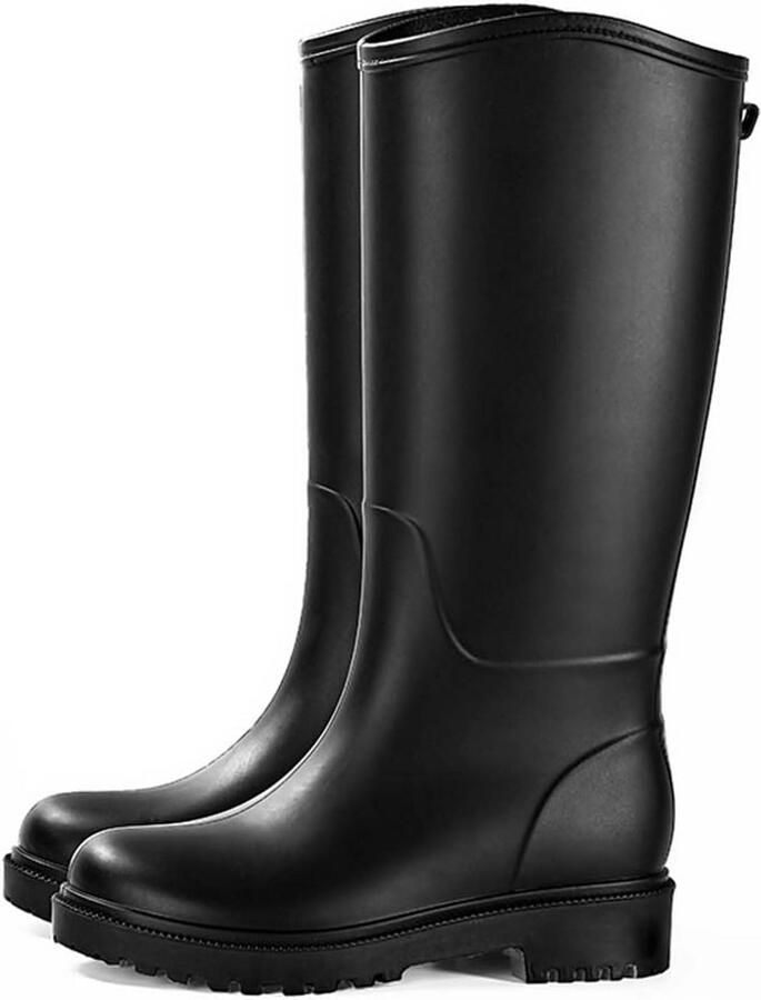 Gevoerde Regenlaarzen voor Dames Halfhoog en Waterdicht