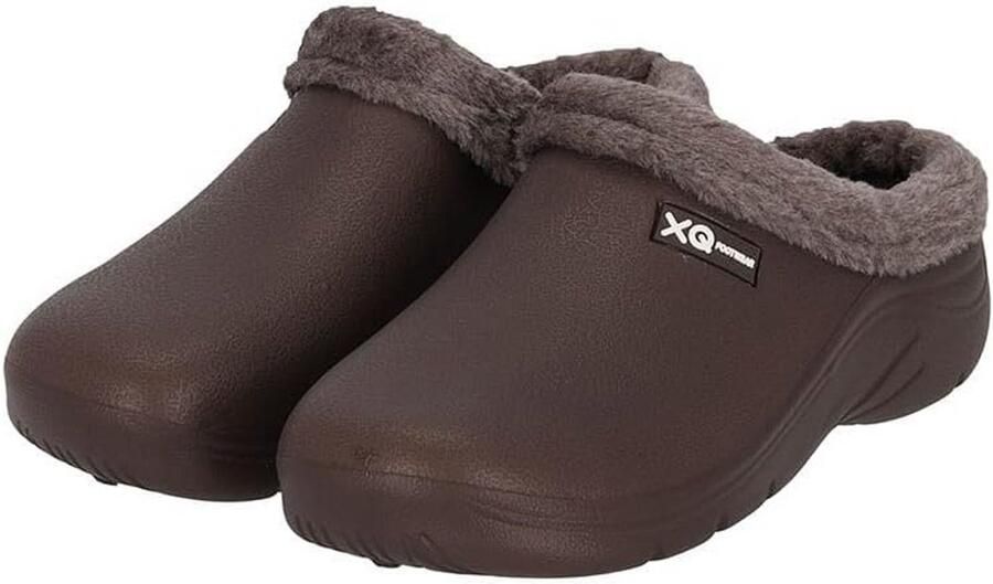 Gevoerde Tuinklompen voor Dames Waterdichte en Warme Tuinschoenen