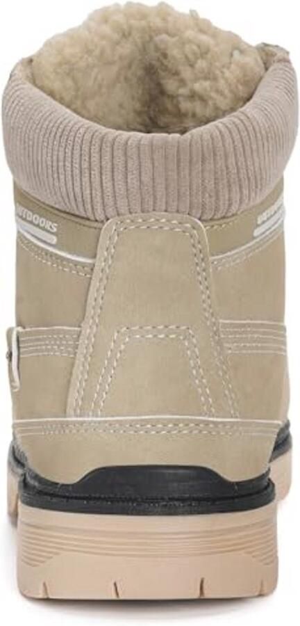 Gevoerde warme sneeuwlaarzen waterdichte winterlaarzen voor en